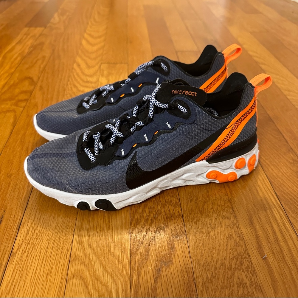 Nike React Element 55 Midnight Navy - 8.5